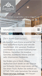 Mobile Screenshot of gasthof-zum-kranz.de